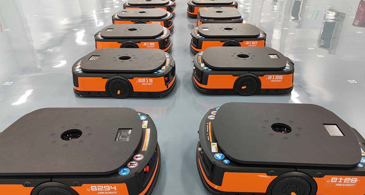 Ứng dụng bộ giảm tốc h&agrave;nh tinh iHF trong robot AGV