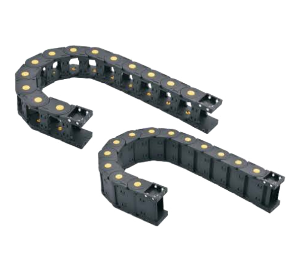 Gi&aacute; đỡ c&aacute;p nylon đen iHF, d&acirc;y dẫn c&aacute;p linh hoạt cho m&aacute;y CNC