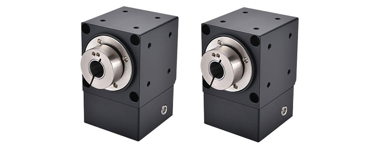Bộ giảm tốc b&aacute;nh răng g&oacute;c phải đầu ra một lỗ - D&ograve;ng PZB